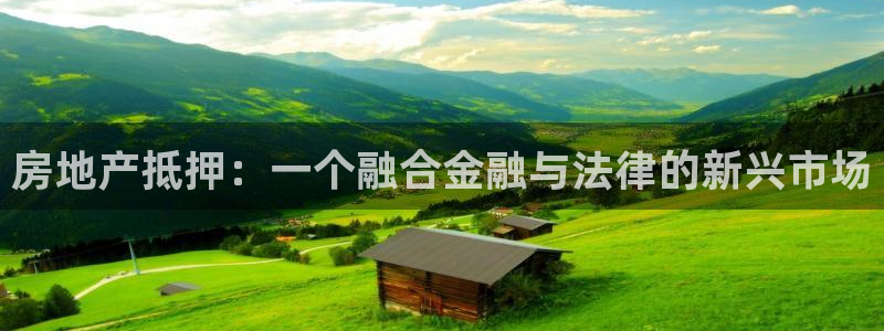和记app官方官网登录：房地产抵押：一个融合金融与法律的新兴