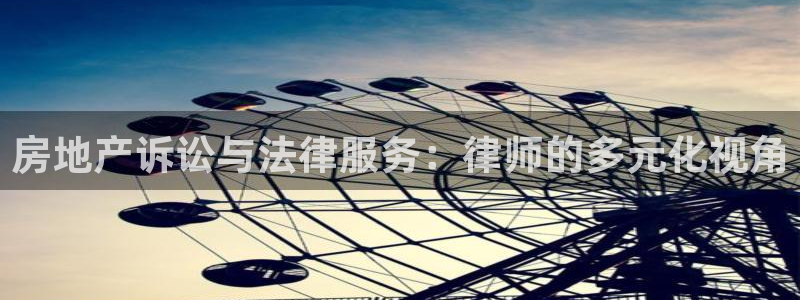 和记怡情视频在线官网：房地产诉讼与法律服务：律师的多元化视角