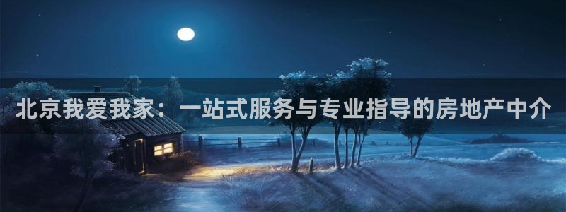 上海和记官网：北京我爱我家：一站式服务与专业指导的房地产中介