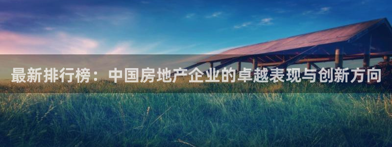 和记万佳官网：最新排行榜：中国房地产企业的卓越表现与创新方向