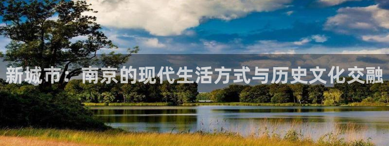 和记娱乐h88官网约凯发来就送68：新城市：南京的现代生活方