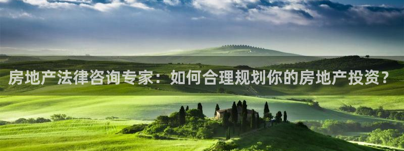 和记卡官网：房地产法律咨询专家：如何合理规划你的房地产投资？