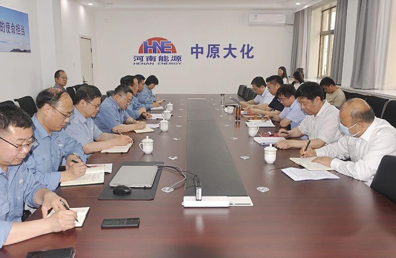 濮阳市副市长聂长明到尊龙凯时人生就是搏调研