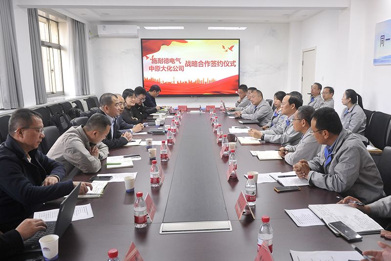 尊龙凯时人生就是搏与施耐德电气签约